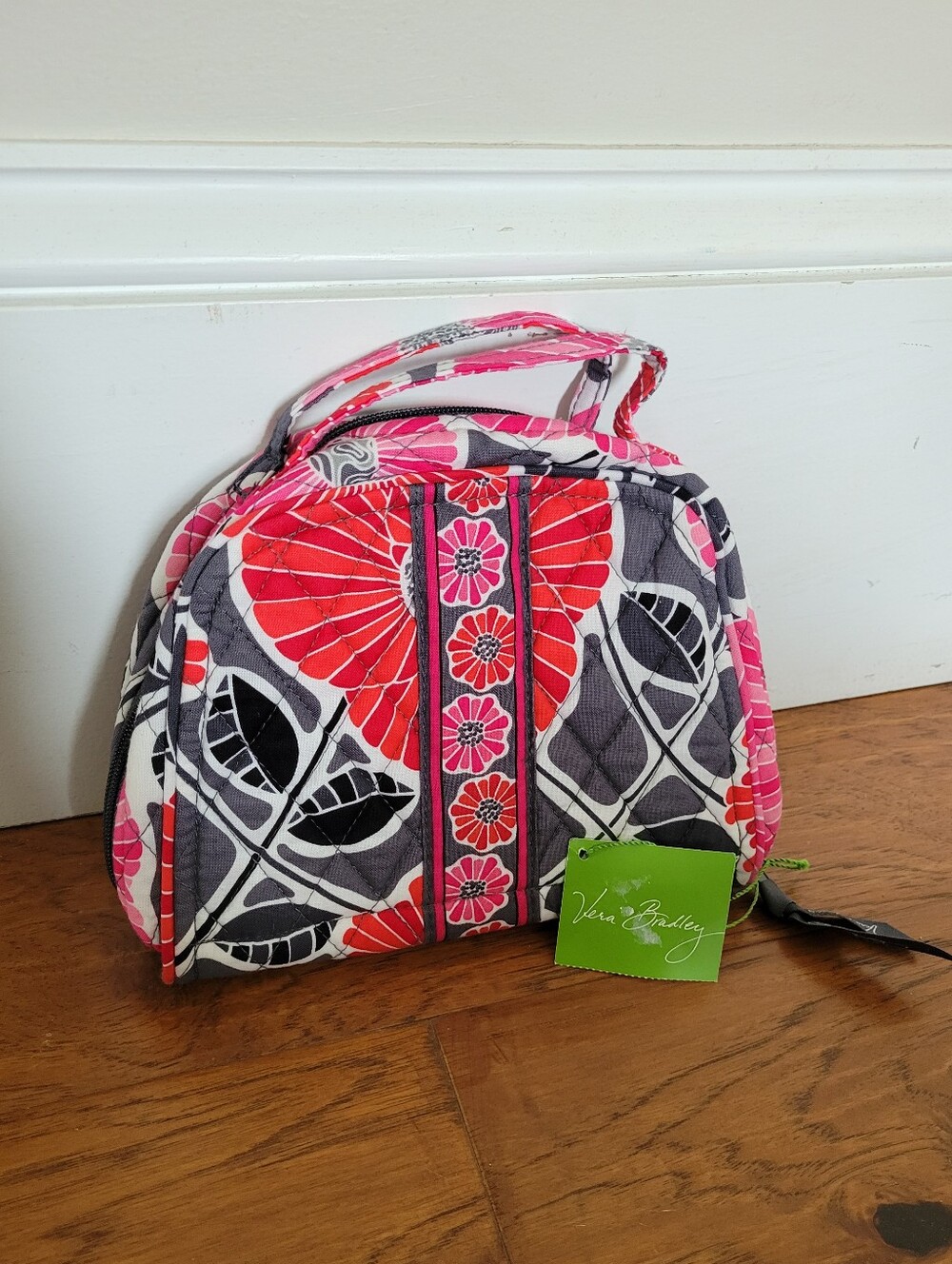 NWT Vera Bradley Travel Jewelry Organizer Cheery Blossom